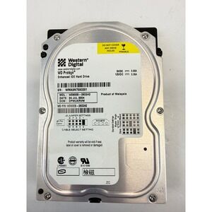 IDE Hard Drive 80GB 3.5in WD Protege WD80EB 2004 Untested For Parts Repair